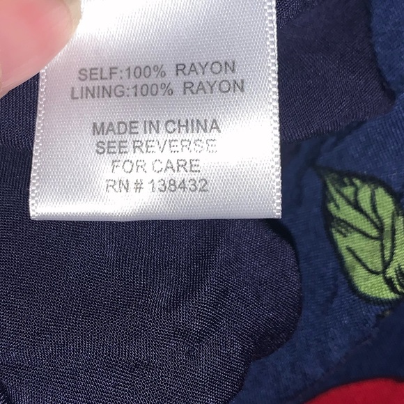 MODCLOTH teacher Apple A Day fruit fit flare dress 1x 14 16 - Picture 10 of 10